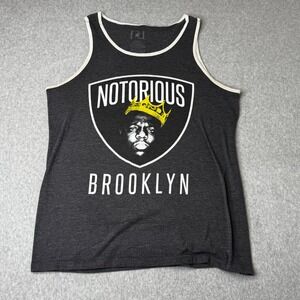 Brooklyn Mint Tank Top Notorious Biggie Smalls Graphic‎ Mens